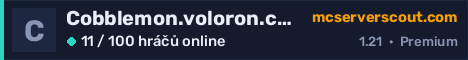 Banner serveru Cobblemon.voloron.com