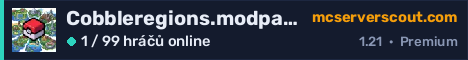 Banner serveru Cobbleregions.modpack.gg