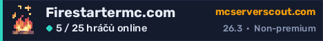 Banner serveru Firestartermc.com