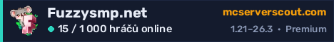 Banner serveru Fuzzysmp.net