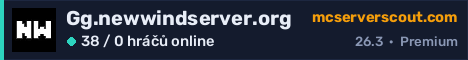 Banner serveru Gg.newwindserver.org