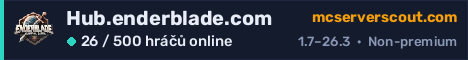 Banner serveru Hub.enderblade.com