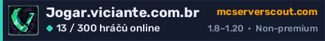 Banner serveru Jogar.viciante.com.br