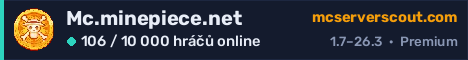 Banner serveru Mc.minepiece.net