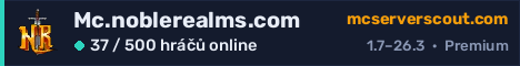 Banner serveru Mc.noblerealms.com