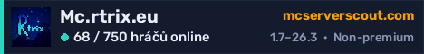 Banner serveru Mc.rtrix.eu