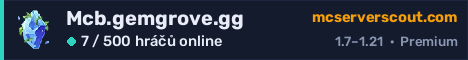 Banner serveru Mcb.gemgrove.gg