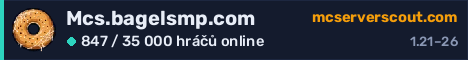 Banner serveru Mcs.bagelsmp.com