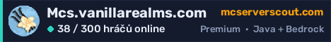 Banner serveru Mcs.vanillarealms.com