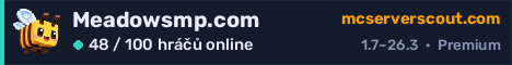 Banner serveru Meadowsmp.com