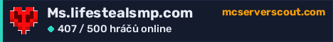 Banner serveru Ms.lifestealsmp.com