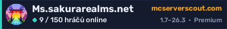 Banner serveru Ms.sakurarealms.net