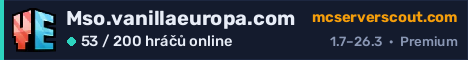 Banner serveru Mso.vanillaeuropa.com