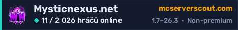 Banner serveru Mysticnexus.net
