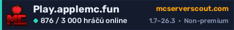 Banner serveru Play.applemc.fun