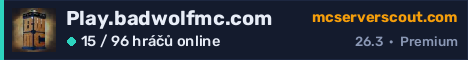 Banner serveru Play.badwolfmc.com