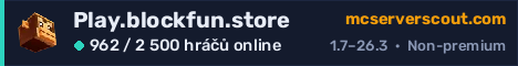 Banner serveru Play.blockfun.store