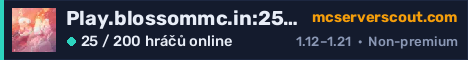 Banner serveru Play.blossommc.in:25599
