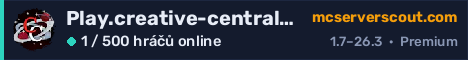 Banner serveru Play.creative-central.net