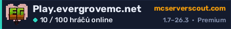 Banner serveru Play.evergrovemc.net