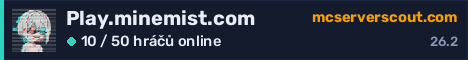 Banner serveru Play.minemist.com