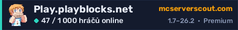 Banner serveru Play.playblocks.net