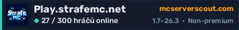 Banner serveru Play.strafemc.net