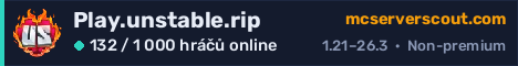 Banner serveru Play.unstable.rip