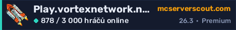 Banner serveru Play.vortexnetwork.net