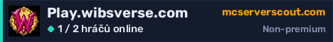 Banner serveru Play.wibsverse.com