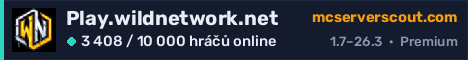 Banner serveru Play.wildnetwork.net