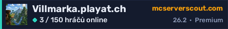 Banner serveru Villmarka.playat.ch