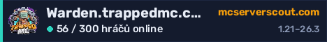 Banner serveru Warden.trappedmc.com
