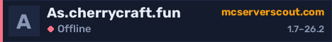 Banner des Servers As.cherrycraft.fun