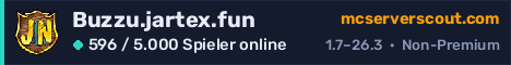 Banner des Servers Buzzu.jartex.fun
