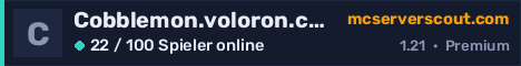 Banner des Servers Cobblemon.voloron.com