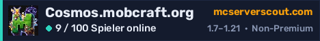 Banner des Servers Cosmos.mobcraft.org