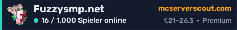 Banner des Servers Fuzzysmp.net