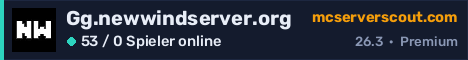 Banner des Servers Gg.newwindserver.org