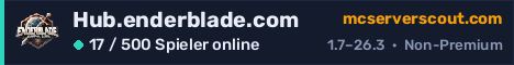 Banner des Servers Hub.enderblade.com