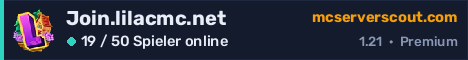 Banner des Servers Join.lilacmc.net