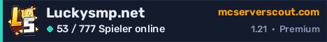 Banner des Servers Luckysmp.net
