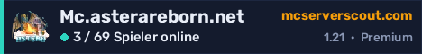 Banner des Servers Mc.asterareborn.net