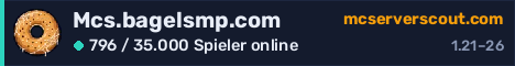 Banner des Servers Mcs.bagelsmp.com