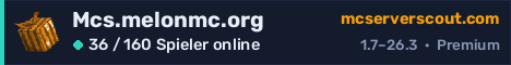 Banner des Servers Mcs.melonmc.org