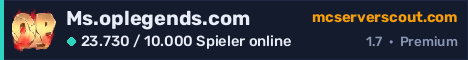 Banner des Servers Ms.oplegends.com