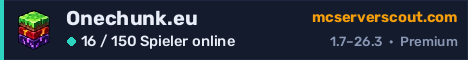 Banner des Servers Onechunk.eu
