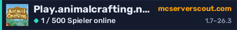 Banner des Servers Play.animalcrafting.net