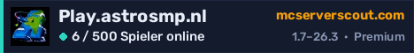 Banner des Servers Play.astrosmp.nl