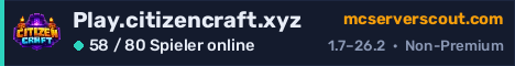 Banner des Servers Play.citizencraft.xyz